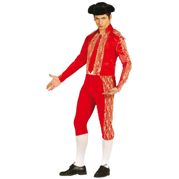 Disfraz de Torero de color Rojo para Adulto
