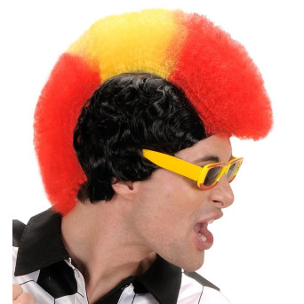 Peluca de Sport´s Fan España para Adulto