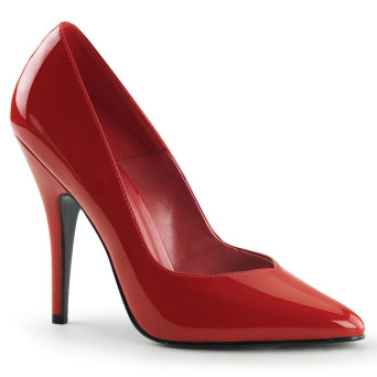 Zapato Seduce-420V de color Rojo de Pleaser para Adulto