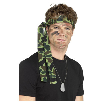 Cinta de Militar de Camuflaje para Adulto