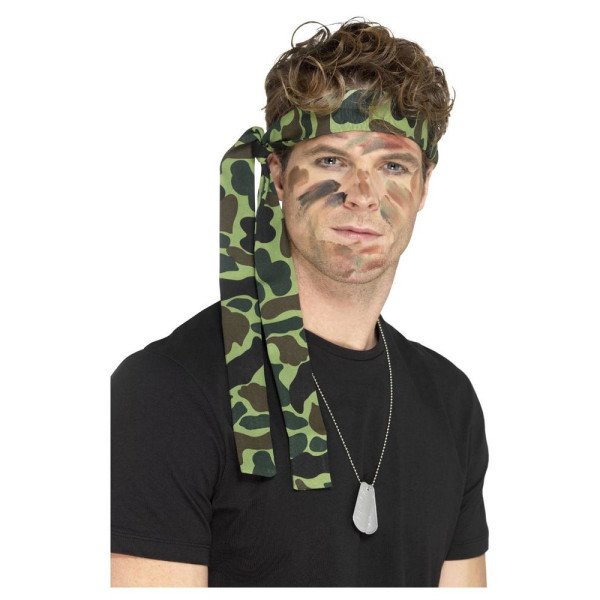 Cinta de Militar de Camuflaje para Adulto