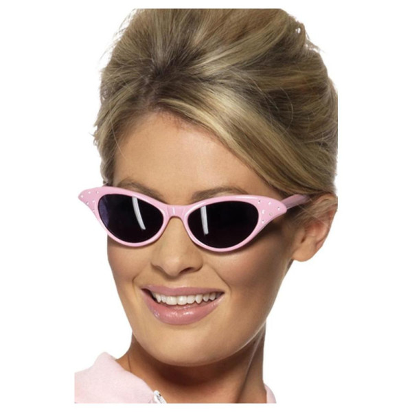 Gafas de Sol de Rock and Roll de color Rosa para Adulto