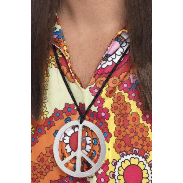Collar de Hippie de color Plata