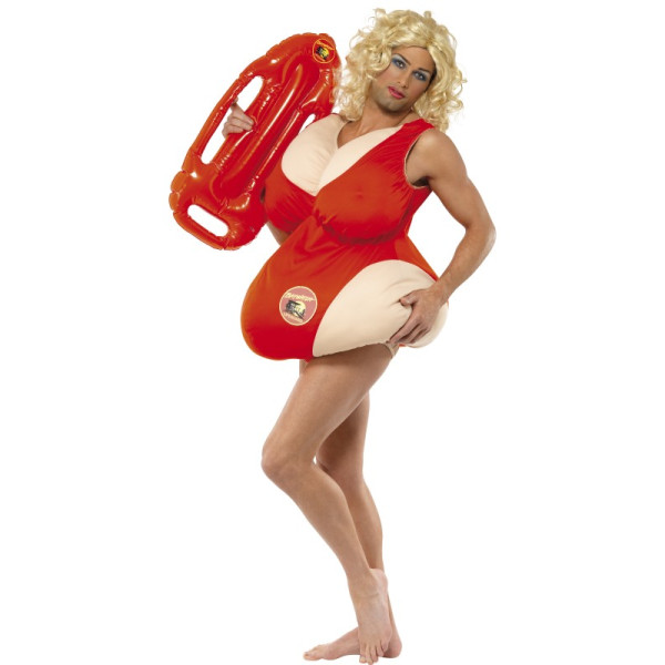 Disfraz de Vigilante de la Playa de Baywatch para Adulto