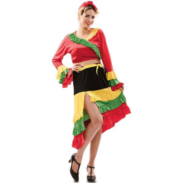 Disfraz de Rumbera para Adulto