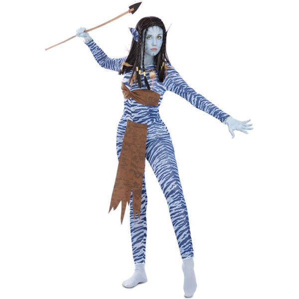 Disfraz de Guerrera de la Jungla para Adulto
