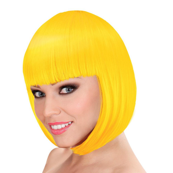 Peluca Amarilla de Lou Lou para Adulto