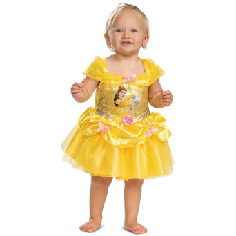 Disfraz de Bella de la Bella y la Bestia para Bebé