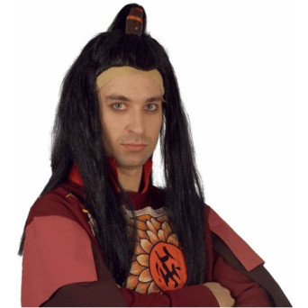 Peluca de Samurai para Adulto