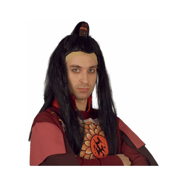 Peluca de Samurai para Adulto