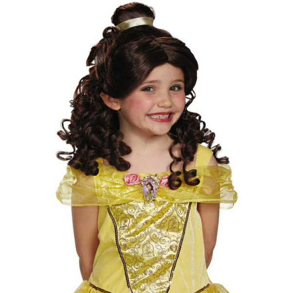 Peluca de Bella de la Bella y la Bestia Infantil