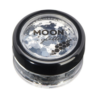 Purpurina Gruesa Moon Glitter Classic Chunky de 3 Gramos Color Clásico