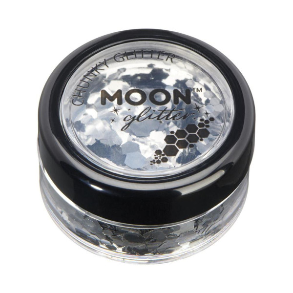 Purpurina Gruesa Moon Glitter Classic Chunky de 3 Gramos Color Clásico