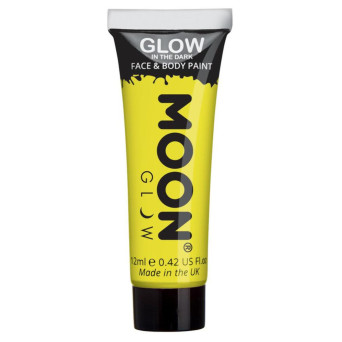 Maquillaje Moon Glow in the Dark de 12 Mililitros Varios Colores para Cuerpo y Cara
