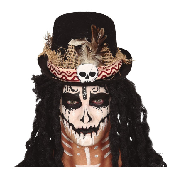 Sombrero de Hechicero Vudú para Adulto