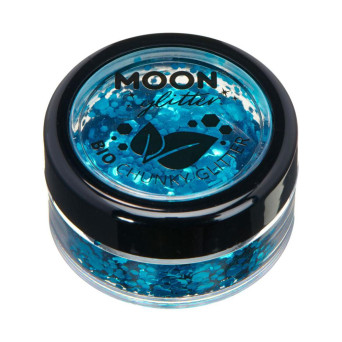 Purpurina Gruesa Biodegradable Moon Glitter Bio de 3 Gramos Varios Colores