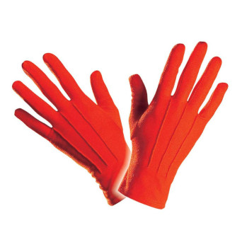 Guantes de color Rojo para Adulto