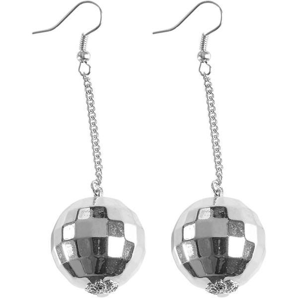 Pendientes de Bola de Discoteca para Adulto