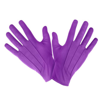 Guantes de color Violeta para Adulto