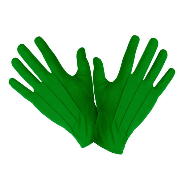 Guantes de color Verde para Adulto