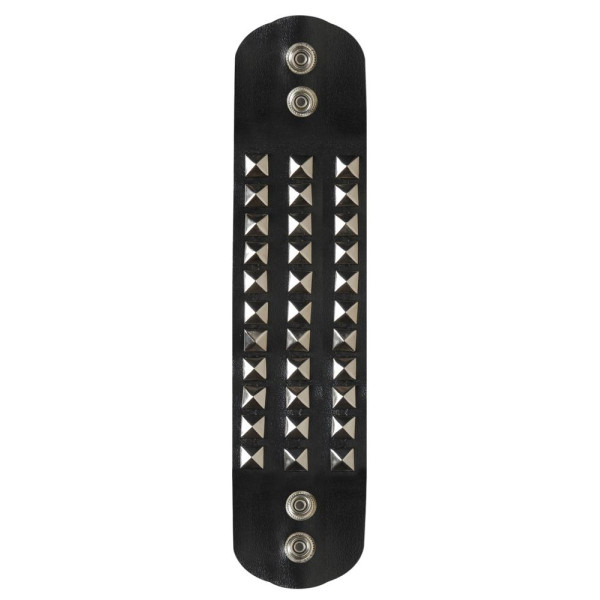 Pulsera de Tachuelas de color Negro para Adulto