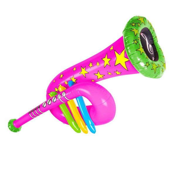 Tuba Hinchable de Payaso de 63 Centímetros de color Rosa