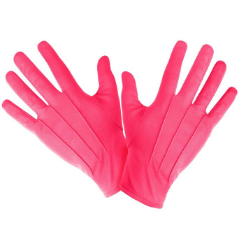 Guantes de color Rosa para Adulto