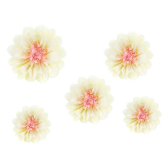 Flor de Papel Tisé 5 Unidades