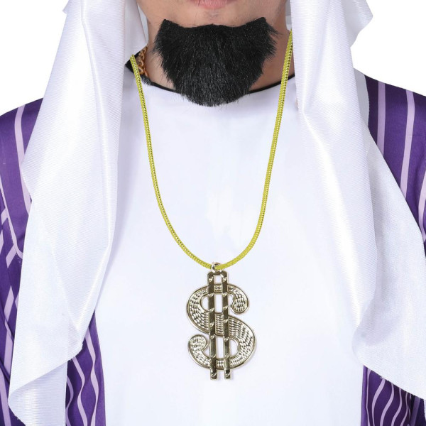 Collar de Símbolo del Dólar para Adulto