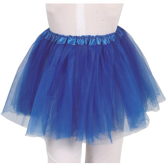 Tutú de 30 Centímetros de color Azul Oscuro Infantil