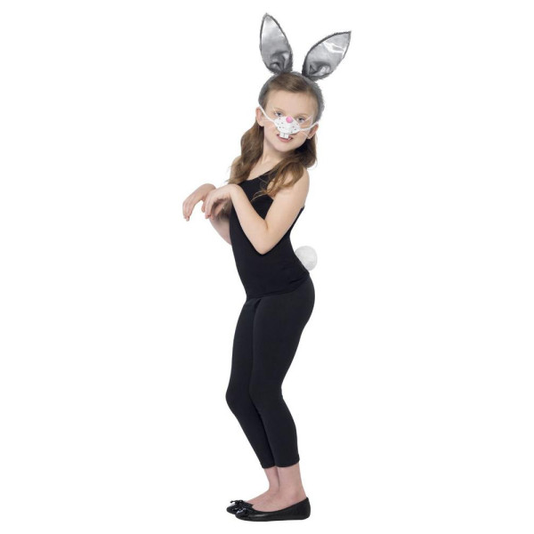Set de Conejo de color Gris Infantil