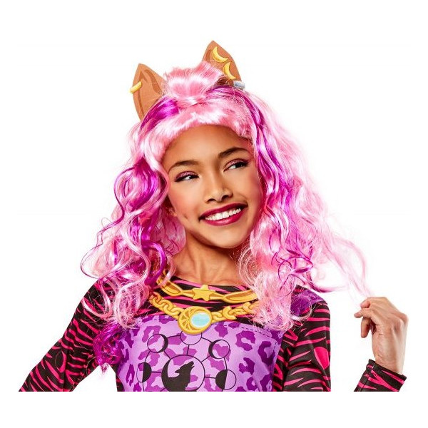 Peluca de Clawdeen de Monster High Infantil