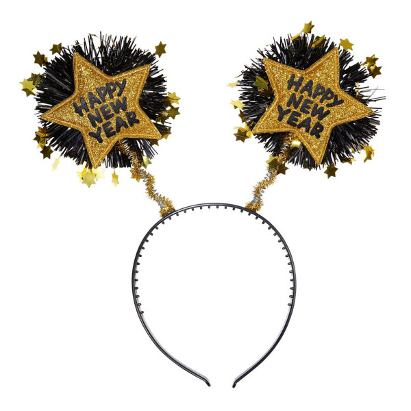 Diadema de Happy New Year de color Oro