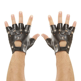 Guantes de Tachuelas sin Dedos para Adulto