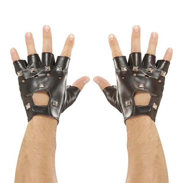 Guantes de Tachuelas sin Dedos para Adulto