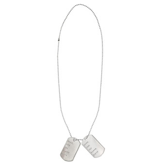 Placas Identificativas con Cadena
