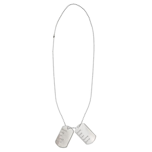 Placas Identificativas con Cadena