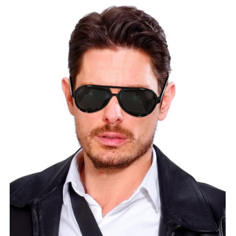 Gafas de color Negro para Adulto