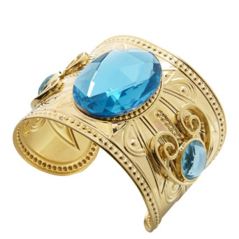 Pulsera de color Oro con Gemas de Topacio para Adulto