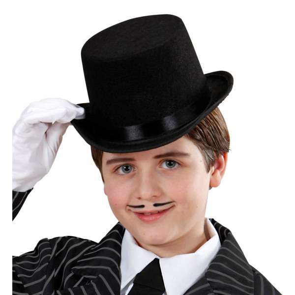 Sombrero de color Negro Infantil