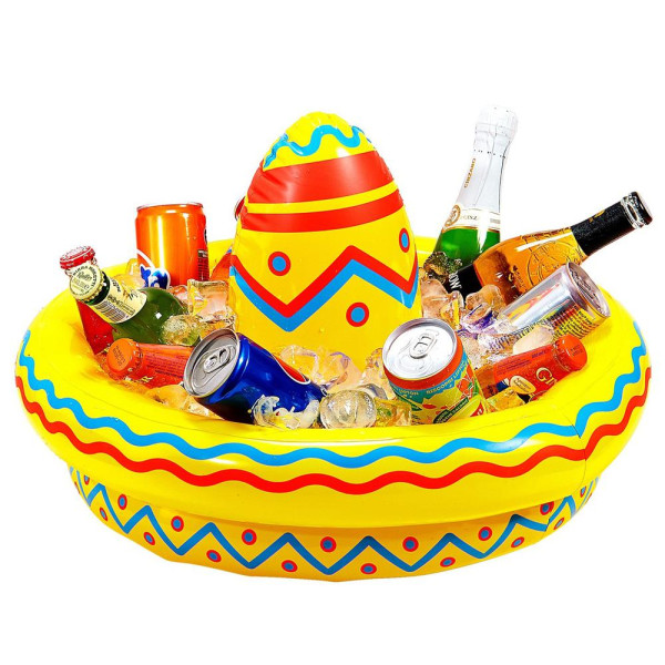 Sombrero de Mexicano Hinchable de 50 Centímetros
