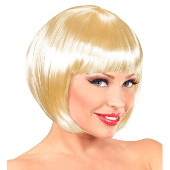 Peluca Rubia de Chanel para Adulto