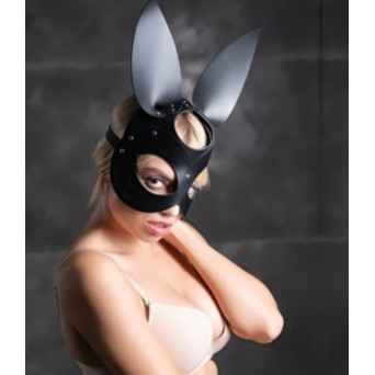 Máscara de Conejo Sexy de color Negro para Adulto