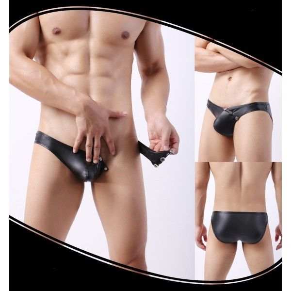 Tanga con Broches Delanteros para Adulto