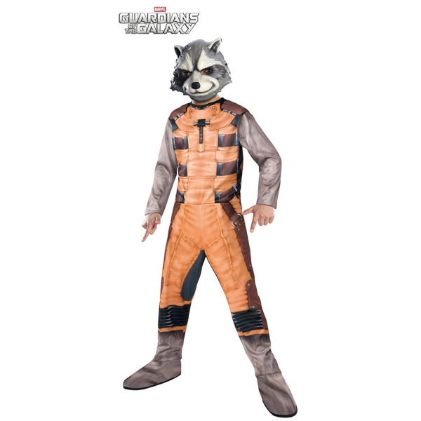 Disfraz de Rocket Raccoon Clásico de Guardianes de la Galaxia Infantil