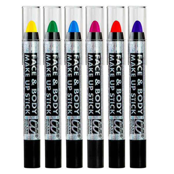 Barra de Maquillaje de 3,5 Mililitros Varios Colores para Cuerpo y Cara
