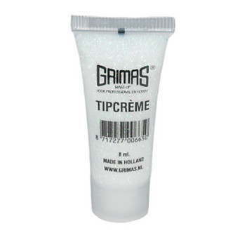 Purpurina en Gel Tipcreme de 8 Mililitros de color Blanco y Verde de Grimas