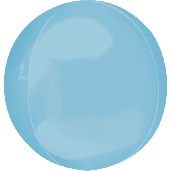 Globo Orbz de 40 Centímetros de color Azul Pastel