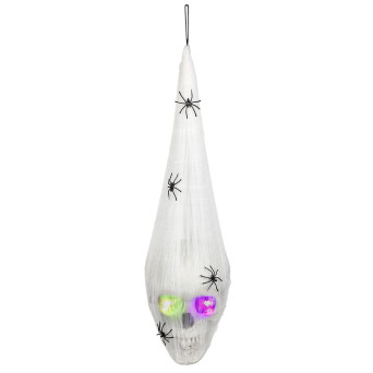 Telaraña de 20 x 15 Centímetros con Calavera