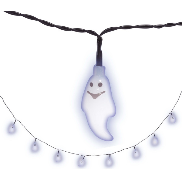 Guirnalda de 10 Fantasmas con LED´s